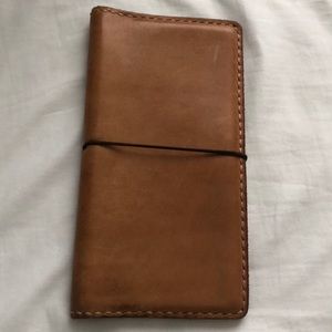 Hand Stitched Leather T hobonichi Weeks cover